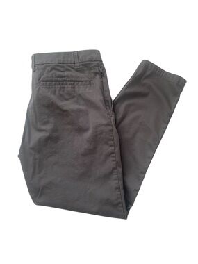 Birddogs Men's Charcoal Gray Unlined Stretch Performance Golf Pants.